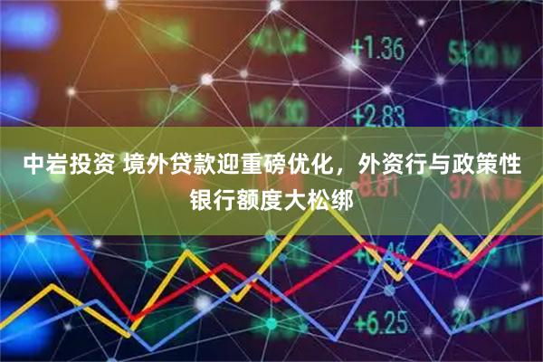中岩投资 境外贷款迎重磅优化，外资行与政策性银行额度大松绑