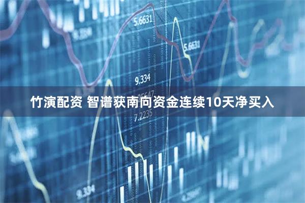 竹演配资 智谱获南向资金连续10天净买入