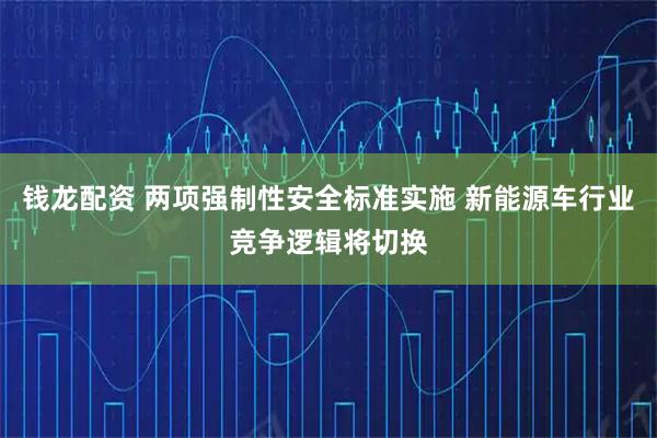 钱龙配资 两项强制性安全标准实施 新能源车行业竞争逻辑将切换